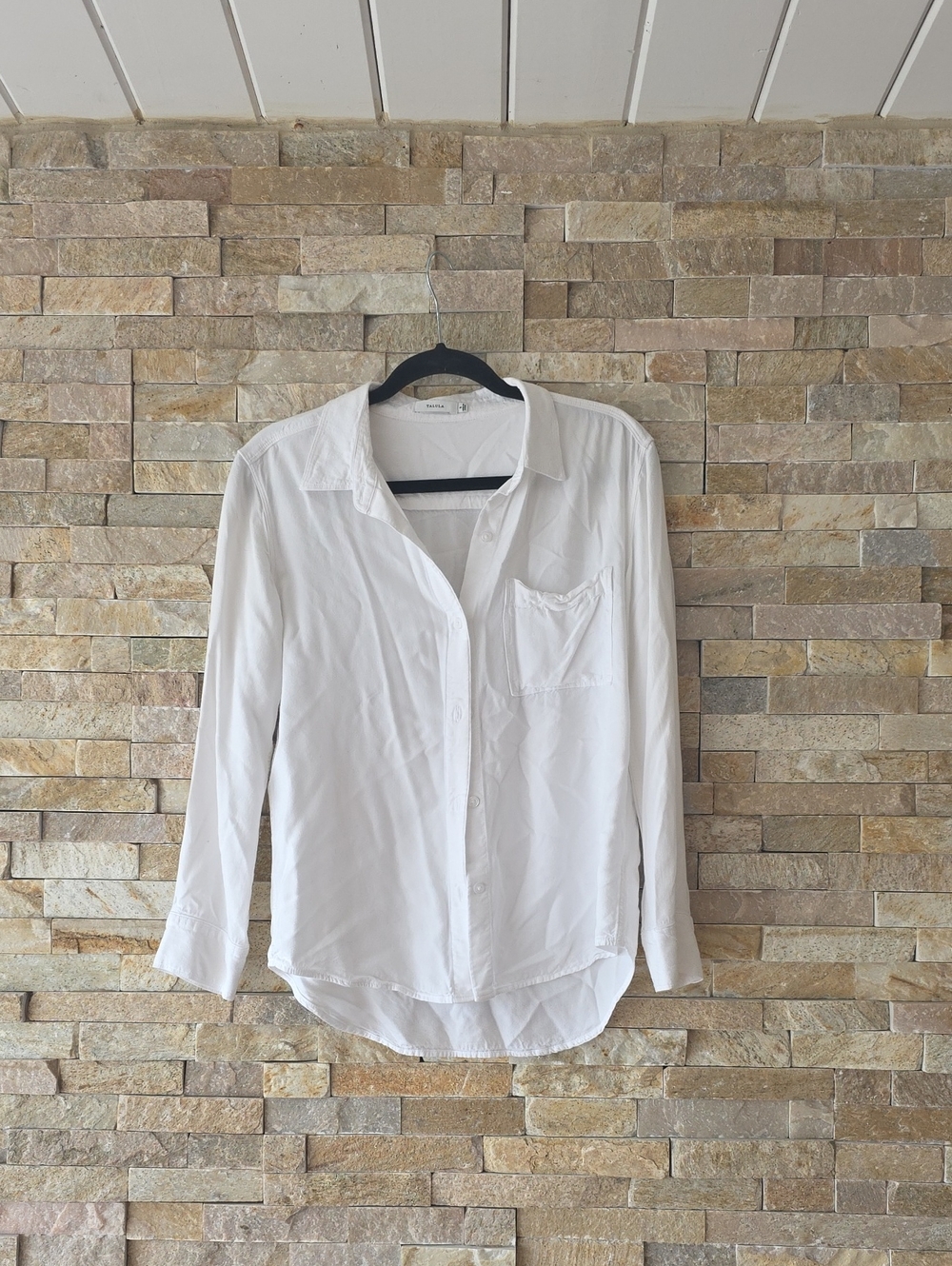 Classic White Talula Button-Up Women's Shirt